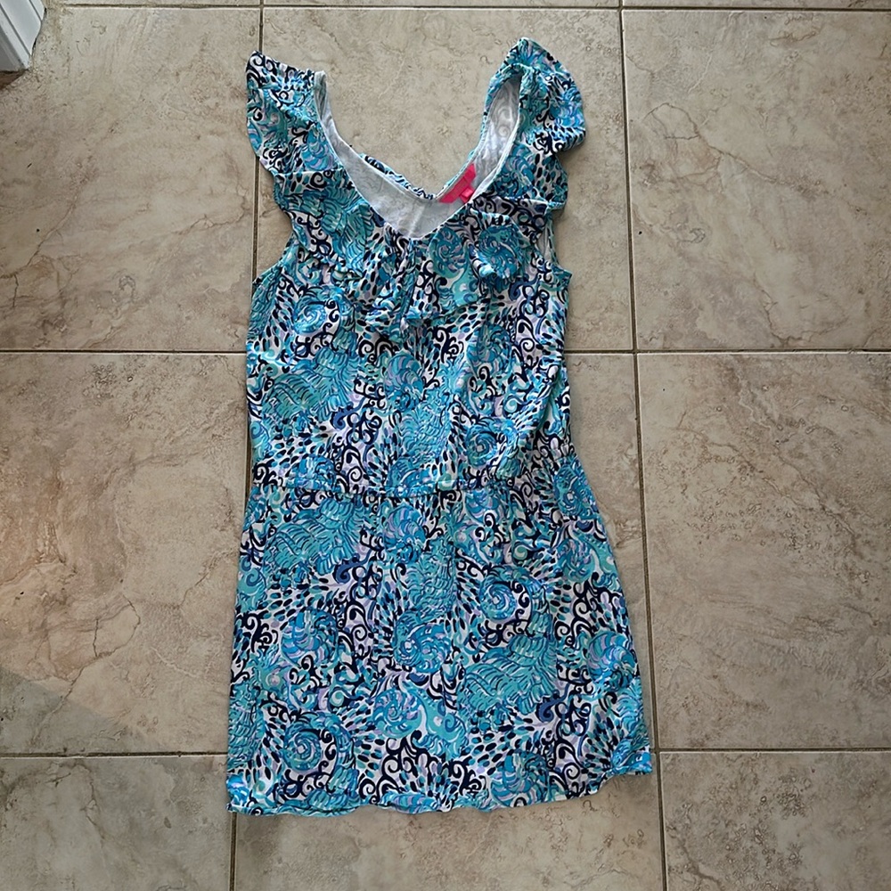 Lilly Pulitzer Alessa stretch romper, size large